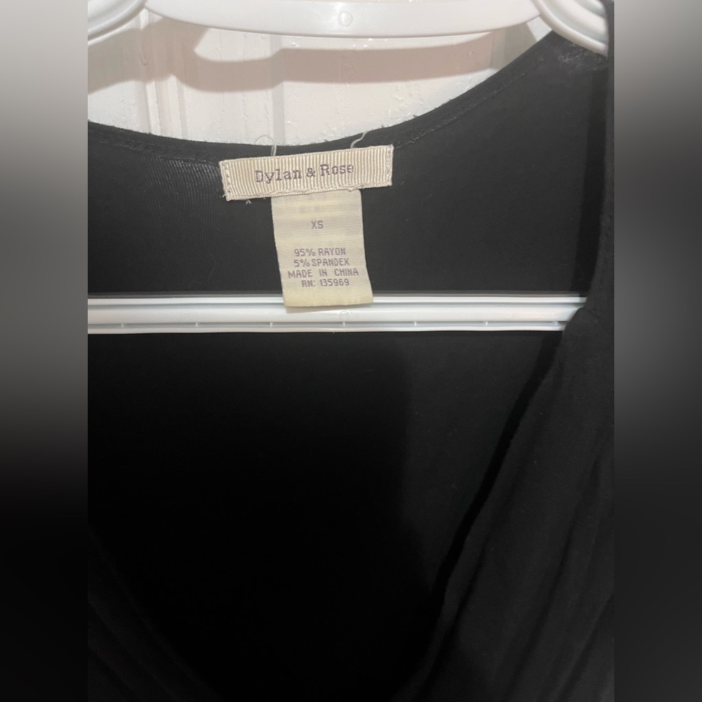 Dylan & Rose Knee Length Dress Black Extra Small - Picture 2 of 3